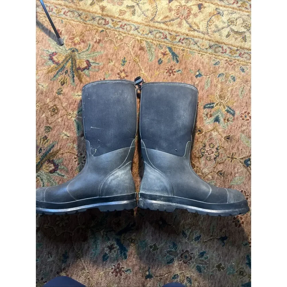 Muck Boot Chore Classic Men’s 11 Women’s 12 Black Waterproof Work Farm Boots